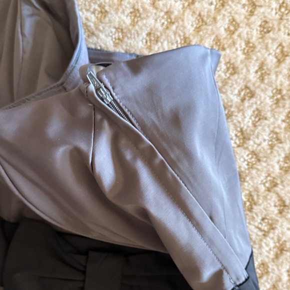 H&M Strapless Gray Ruffle Dress - Picture 4 of 6